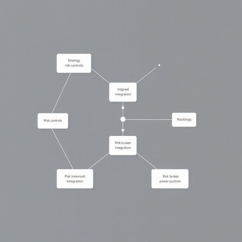 Diagrama del flujo de auto-trading algorítmico